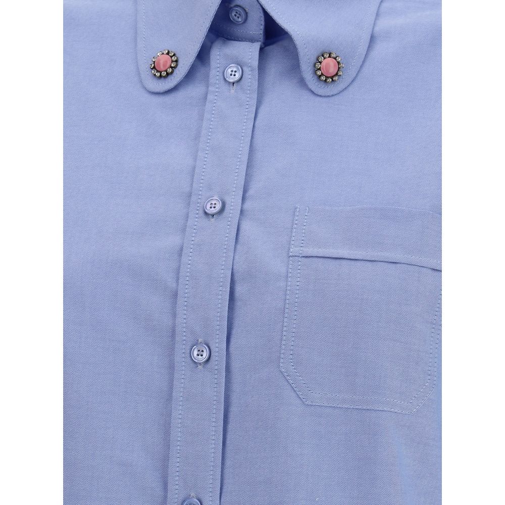 Chemise Valentino avec détails en pierre