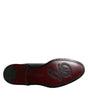 Dolce & Gabbana Black Calfskin Leather Derby Lace Up Formal Dress Shoes