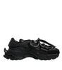 Dolce & Gabbana Black Low Top Space Lace Up Sneakers Shoes