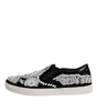 Chaussures à enfiler noires à ornements Dolce &amp; Gabbana pour homme