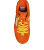Dolce & Gabbana Orange Miami Leather Low Top Sneakers Shoes