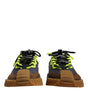Dolce & Gabbana Multicolor Nylon Low Top NS1 Sneakers Shoes
