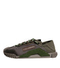 Dolce & Gabbana Army Green Low Top NS1 Men Sneakers Shoes