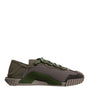 Dolce & Gabbana Army Green Low Top NS1 Men Sneakers Shoes
