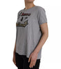 Dolce & Gabbana Gray Cotton L'Amore E'Bellezza Top T-shirt