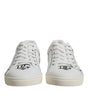 Dolce & Gabbana White Leather Milano Low Top Sneakers Shoes
