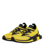 Dolce & Gabbana Yellow SORRENTO Sport Stretch Sneakers Shoes