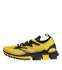 Dolce & Gabbana Yellow SORRENTO Sport Stretch Sneakers Shoes