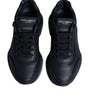 Dolce & Gabbana Navy Blue Daymaster Low Top Men Sneakers Shoes