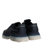 Dolce & Gabbana Navy Blue Daymaster Low Top Men Sneakers Shoes