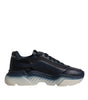 Dolce & Gabbana Navy Blue Daymaster Low Top Men Sneakers Shoes