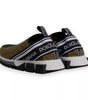 Dolce & Gabbana Gold Rhinestones Sorrento Sneakers Shoes