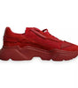 Dolce & Gabbana Red Leather Daymaster Low Top Sneakers Shoes