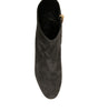 Dolce & Gabbana Black Embellished Heel Ankle Boots Shoes