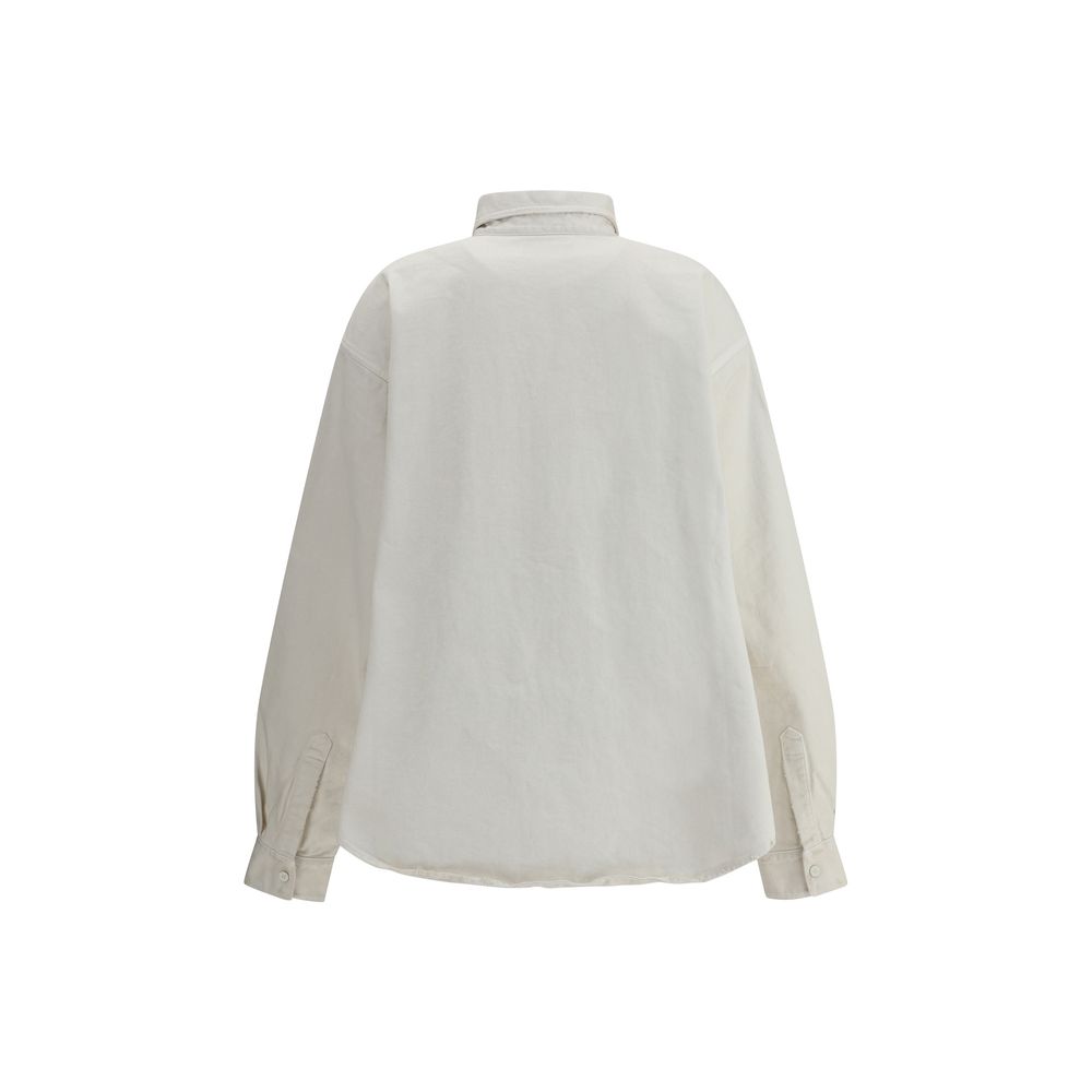 Veste chemise en jean Balenciaga