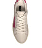 Dolce & Gabbana White Suede Leather Low Top Sneakers Shoes
