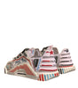 Dolce & Gabbana Multicolor Suede Fabric NS1 Sneakers Shoes