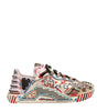 Dolce & Gabbana Multicolor Suede Fabric NS1 Sneakers Shoes