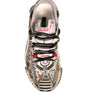 Dolce & Gabbana Multicolor Suede Fabric NS1 Sneakers Shoes