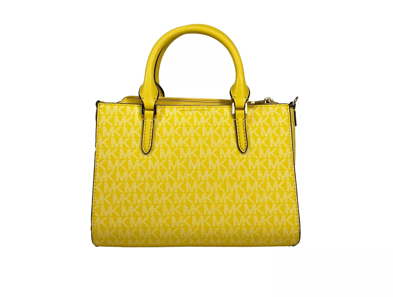 Sac bandoulière 3 en 1 Charlotte de Michael Kors, jaune doré