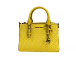 Sac bandoulière 3 en 1 Charlotte de Michael Kors, jaune doré