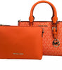 Sac à bandoulière 3 en 1 Charlotte de Michael Kors, orange coquelicot