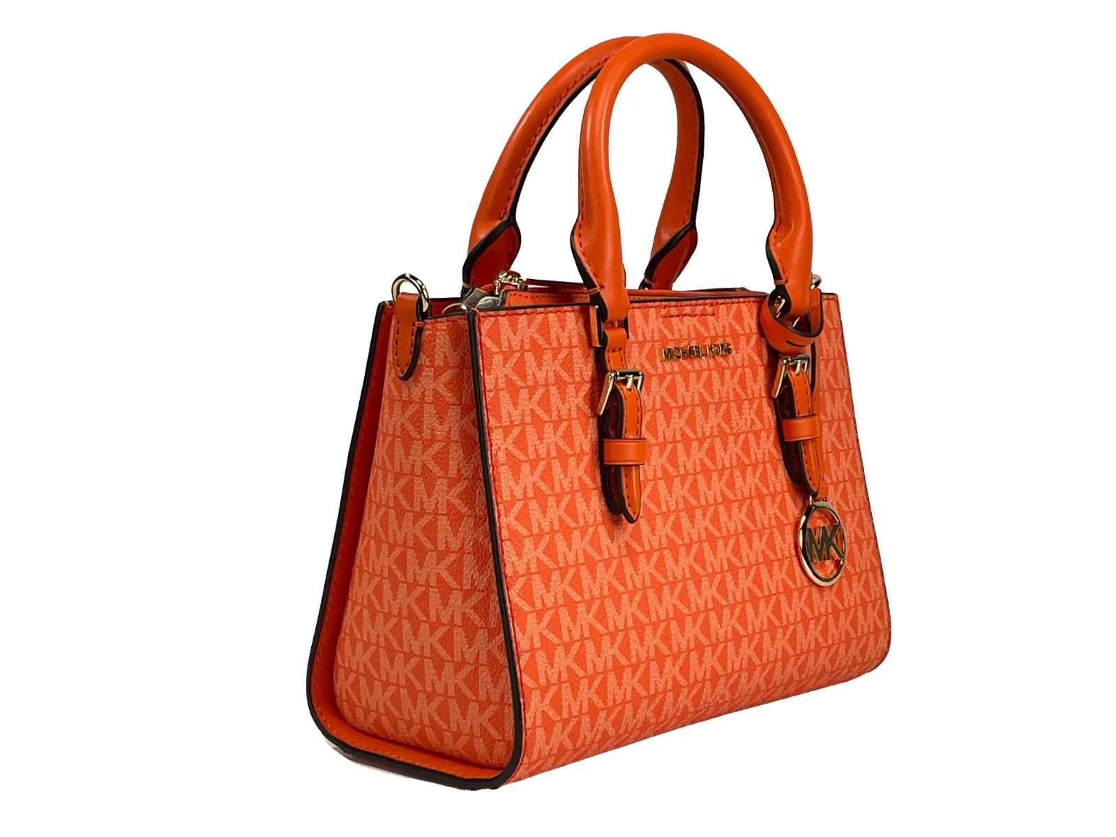 Sac à bandoulière 3 en 1 Charlotte de Michael Kors, orange coquelicot