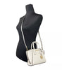 Sac à main bandoulière crème Avril XS de Michael Kors