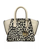 Sac à main bandoulière Michael Kors Avril XS Cream Cheetah Satchel