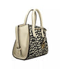 Sac à main bandoulière Michael Kors Avril XS Cream Cheetah Satchel