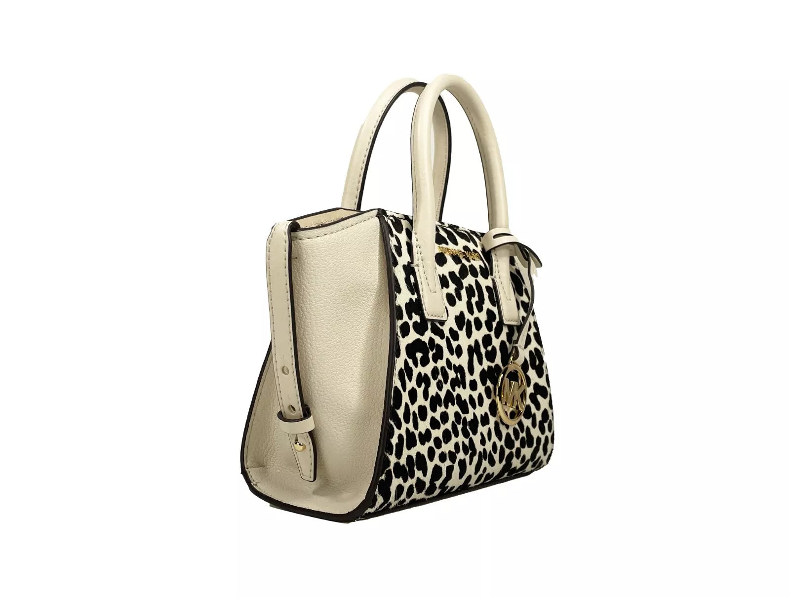 Sac à main bandoulière Michael Kors Avril XS Cream Cheetah Satchel