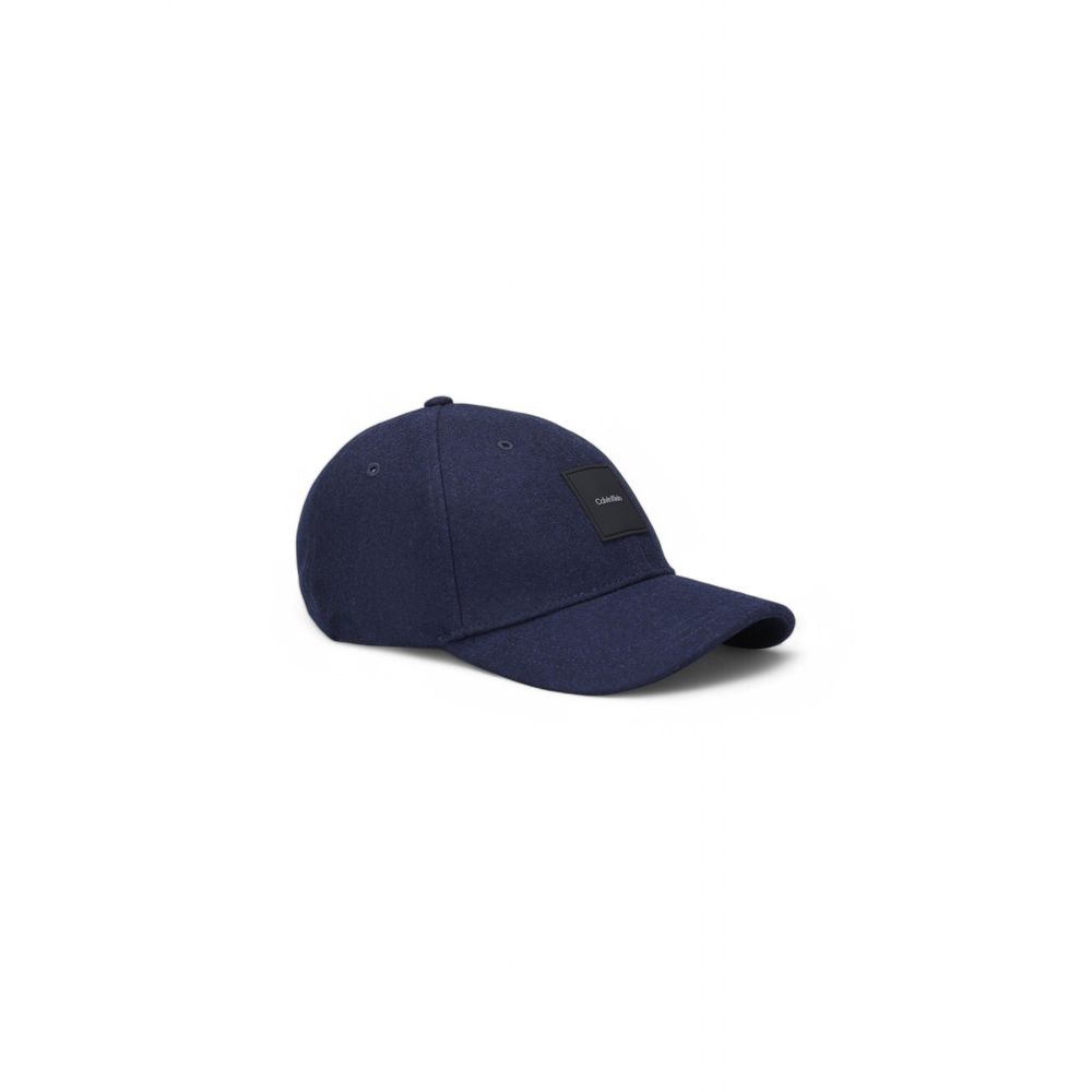 Casquette de baseball en laine bleue Calvin Klein