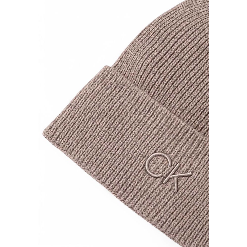 Calvin Klein Beige Organic Cotton Caps Gorra de béisbol