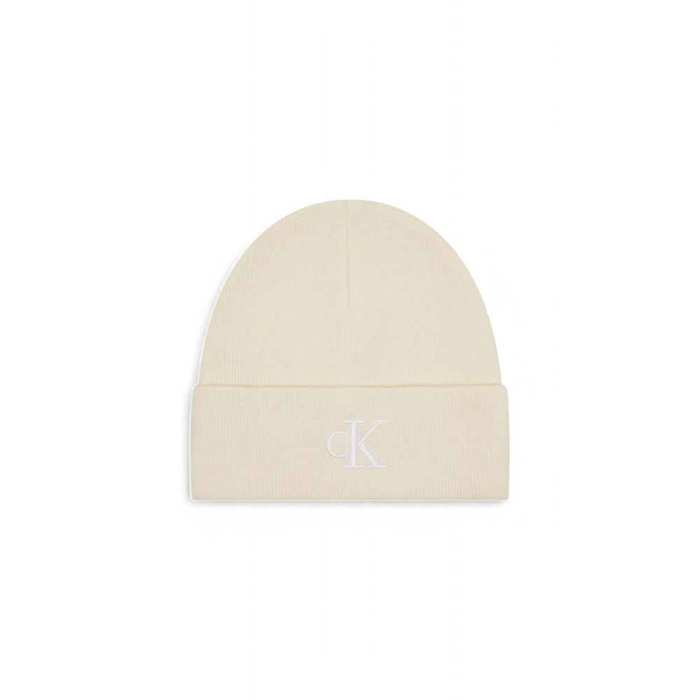 Calvin Klein Cream Recycled Polyester Caps Baseball Hat