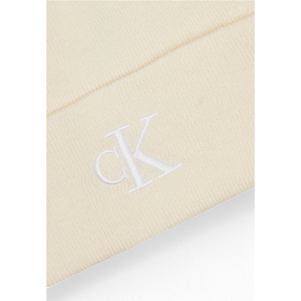 Calvin Klein Cream Recycled Polyester Caps Baseball Hat
