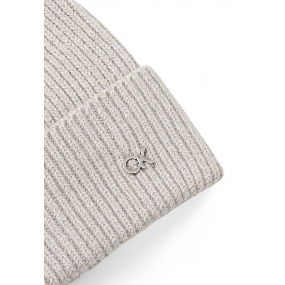 Calvin Klein Gray Wool Caps Baseball Hat