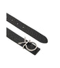 Ceinture en cuir noir Calvin Klein