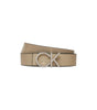 Ceinture en cuir noir Calvin Klein