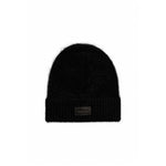 Calvin Klein Black Alpaca Leather Caps Baseball Hat
