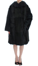 Dolce &amp; Gabbana - Superbe manteau en peau lainée