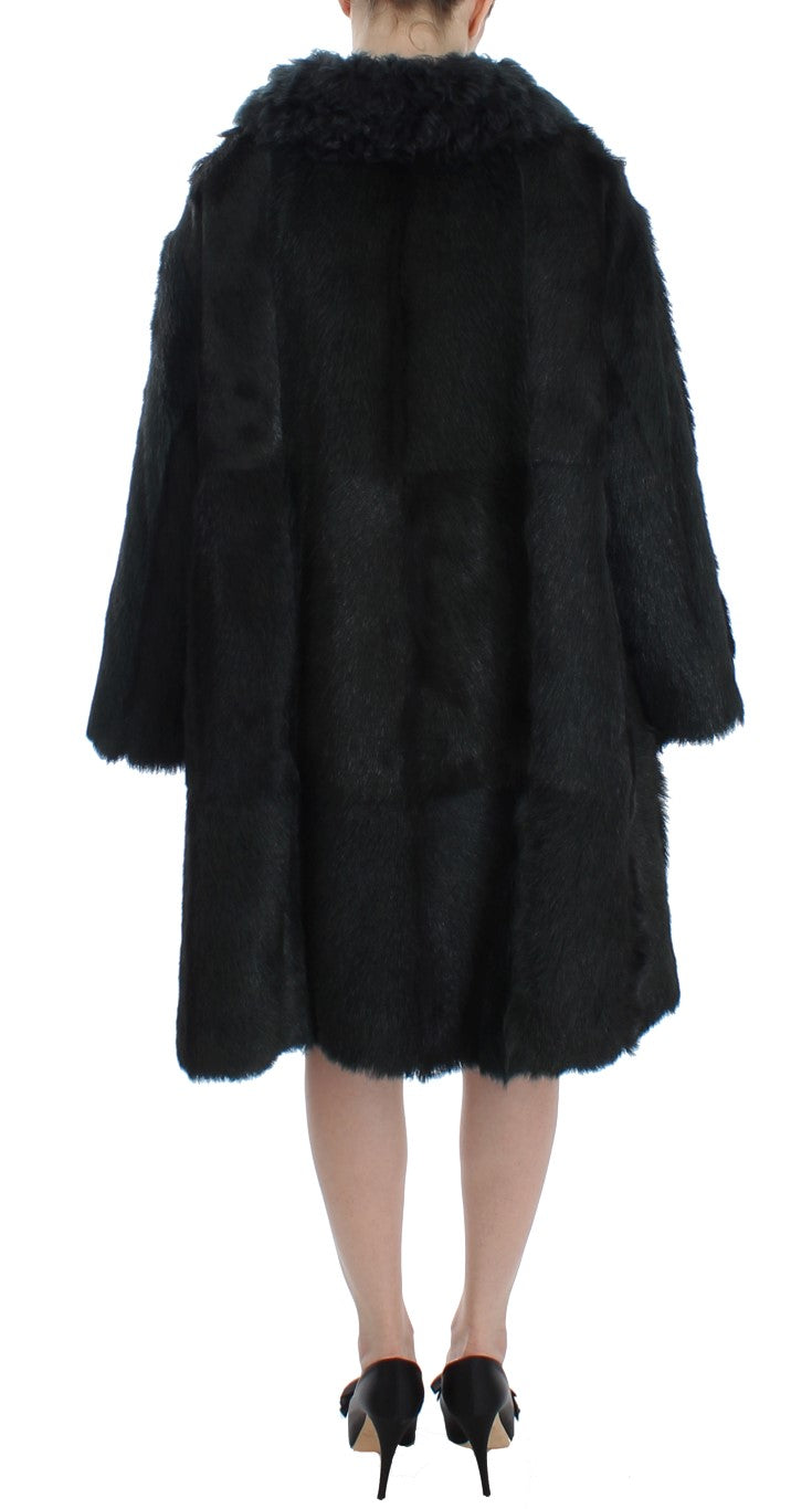 Dolce &amp; Gabbana - Superbe manteau en peau lainée