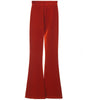 Dsquared² Red Cotton Flared Pant