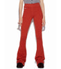 Dsquared² Red Cotton Flared Pant
