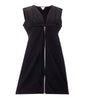 Bottega Veneta Elegant Black Viscose Dress Essentials