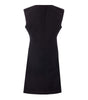 Bottega Veneta Elegant Black Viscose Dress Essentials