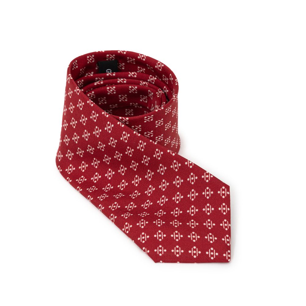Giorgio Armani Red Silk Ties &amp; Bowty