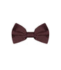 Dolce &amp; Gabbana Burgundy Silk Bowty