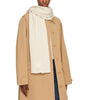 Calvin Klein Cream Recycled Polyester Scarf