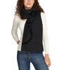 Calvin Klein Black Marabou Scarf