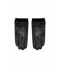 Gants en cuir noir Calvin Klein